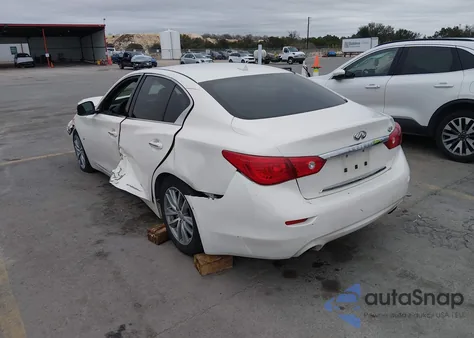 2015 Infiniti Q50 Premium from USA, damaged, VIN JN1BV7APXFM341036